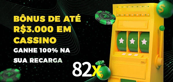 82x melhor bônus de depósito